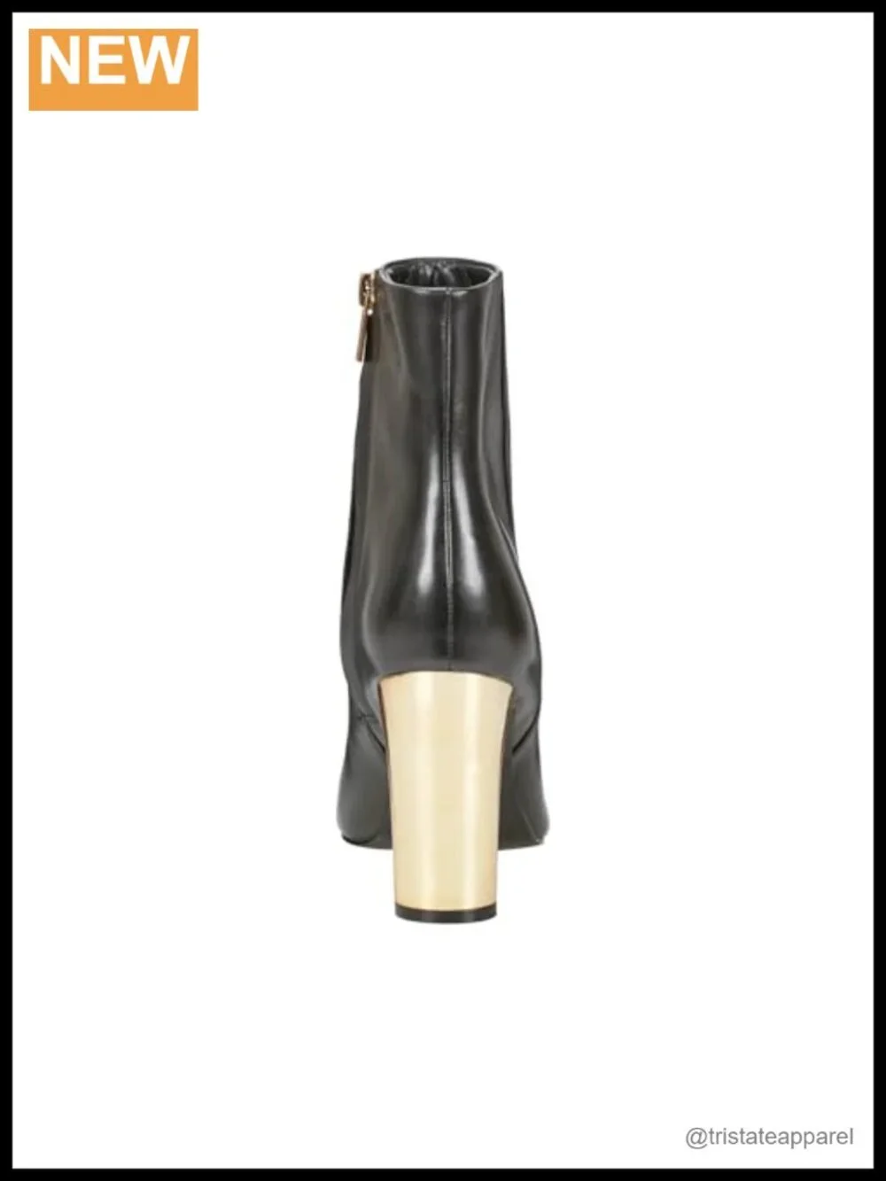 Marc Fisher LTD Talyna Ankle Booties Leather Heeled Zip